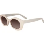 Ultra Chic Women Sunglass. Bazeti S26101 Whitish Color. Classy Sunglass Main View.