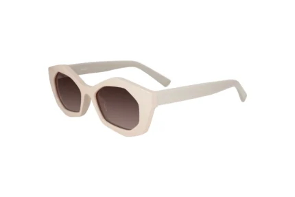 Ultra Chic Women Sunglass. Bazeti S26101 Whitish Color. Classy Sunglass Main View.