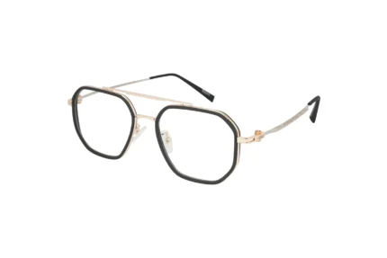 Lightweight eyeglass full black classy style eyeglass for both men and women. Bazeti-TJ823 Main View