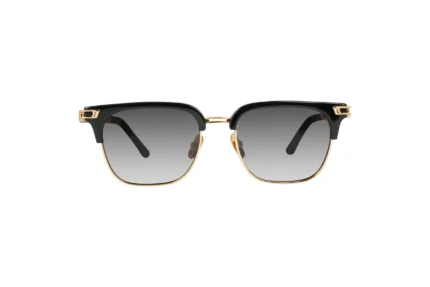 Stylish black and gold sunglasses of Baccor