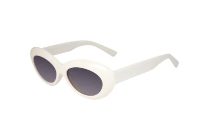 Ultra Chic Sunglass White S26201 Bazeti Main View
