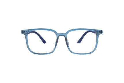 Square Eyeglass Bazeti with Color Variations TJ865 Front View.